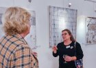 Vernissage Doris Bocka; Künstlerin im Gespräch