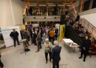 Impressionen der Eröffnung der Wanderausstellung "Wir bauen Bayern" an der Hochschule Coburg