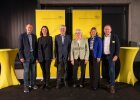 Impressionen der Eröffnung der Wanderausstellung "Wir bauen Bayern" an der Hochschule Coburg