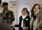 Impressionen der Eröffnung der Wanderausstellung "Wir bauen Bayern" an der Hochschule Coburg
